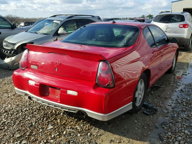 2G1WX12K739217882 - 2003 CHEVROLET MONTE CARL RED photo 4