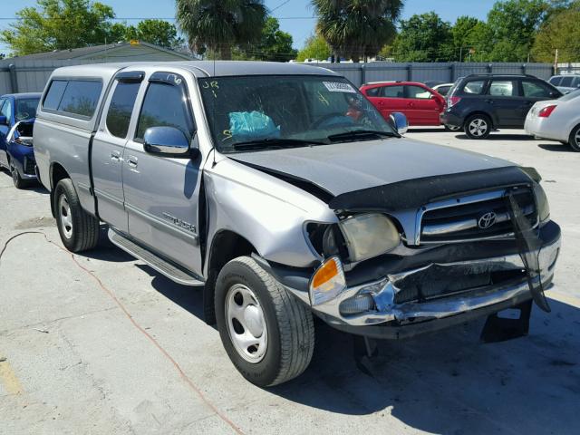 5TBRT34162S326154 - 2002 TOYOTA TUNDRA ACC SILVER photo 1