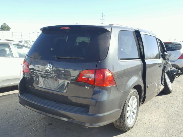 2C4RVABG9CR193932 - 2012 VOLKSWAGEN ROUTAN SE CHARCOAL photo 4