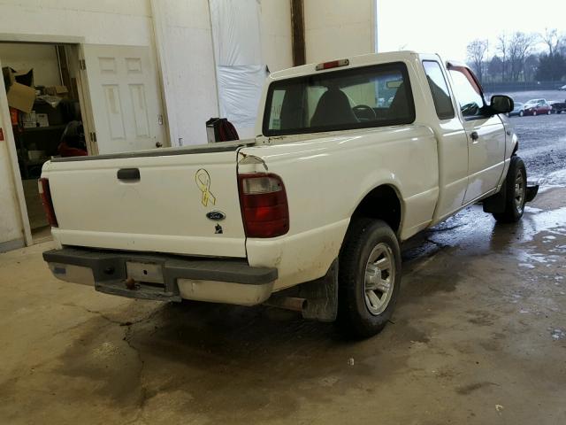 1FTYR14U01TA05839 - 2001 FORD RANGER SUP WHITE photo 4