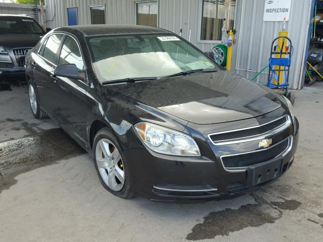 1G1ZG57B594158274 - 2009 CHEVROLET MALIBU LS BLACK photo 1