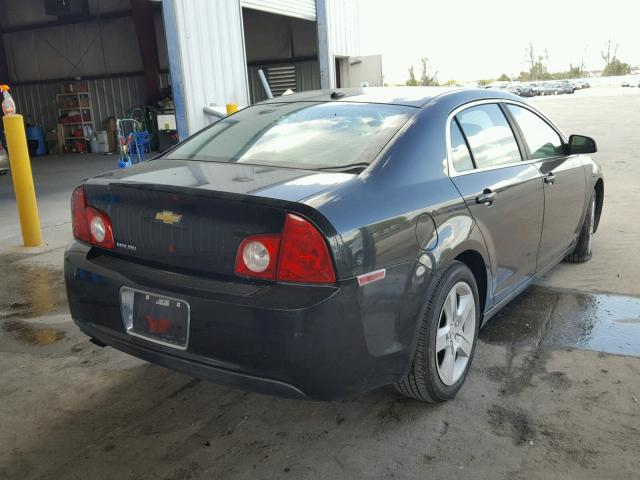 1G1ZG57B594158274 - 2009 CHEVROLET MALIBU LS შავი ფოტო 4
