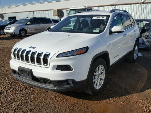 1C4PJMCS2EW225136 - 2014 JEEP CHEROKEE L WHITE photo 2