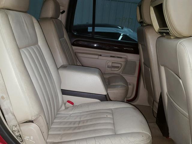 5LMEU68H03ZJ30859 - 2003 LINCOLN AVIATOR RED photo 6