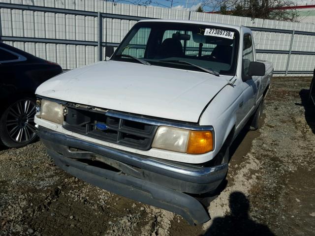 1FTCR10A8PPA44850 - 1993 FORD RANGER WHITE photo 2