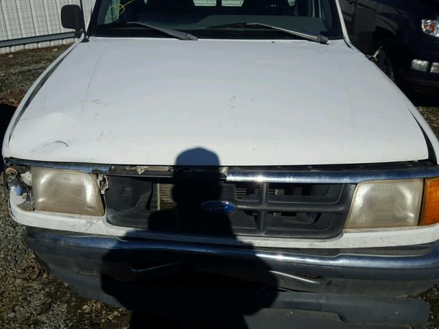 1FTCR10A8PPA44850 - 1993 FORD RANGER WHITE photo 7