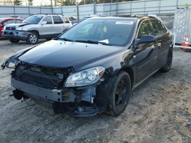 1G1ZH57BX84296078 - 2008 CHEVROLET MALIBU 1LT 黑色 照片 2