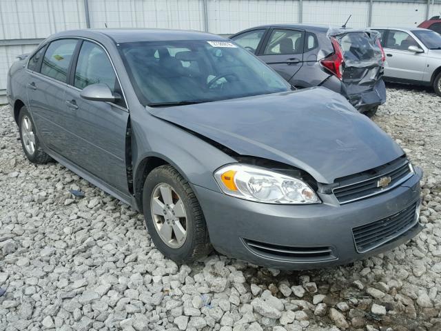 2G1WT57K791222521 - 2009 CHEVROLET IMPALA 1LT GRAY photo 1