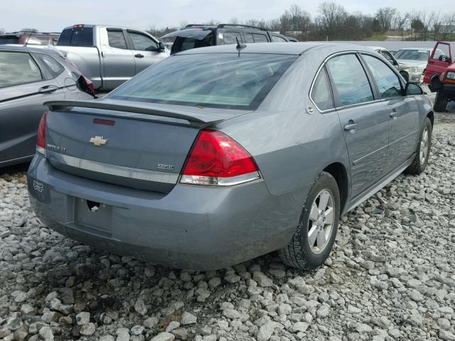 2G1WT57K791222521 - 2009 CHEVROLET IMPALA 1LT GRAY photo 4