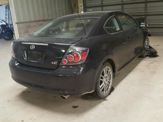 JTKDE167480243571 - 2008 SCION TC BLACK photo 4