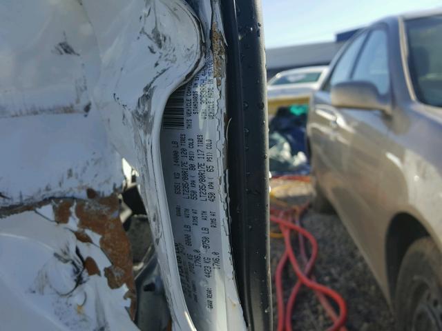 3C63RRHL4HG661826 - 2017 RAM 3500 SLT WHITE photo 10