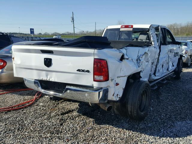 3C63RRHL4HG661826 - 2017 RAM 3500 SLT WHITE photo 4