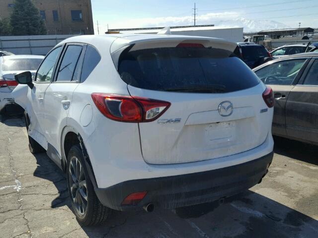 JM3KE4DY2G0796821 - 2016 MAZDA CX-5 GT WHITE photo 3