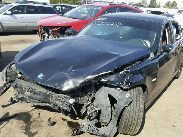 WBAVD33586KV65402 - 2006 BMW 330 XI BLACK photo 2