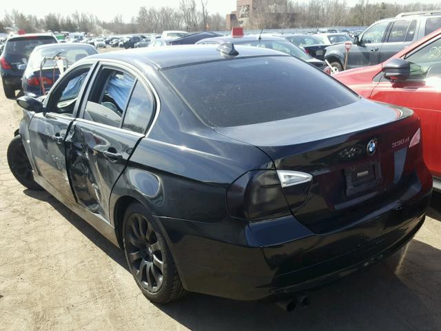 WBAVD33586KV65402 - 2006 BMW 330 XI BLACK photo 3