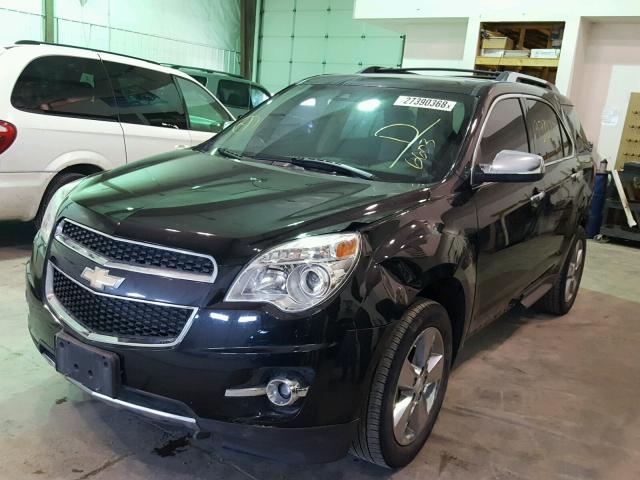 2GNFLGEK0D6146603 - 2013 CHEVROLET EQUINOX LT BLACK photo 2