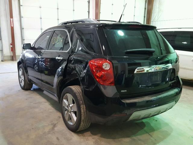 2GNFLGEK0D6146603 - 2013 CHEVROLET EQUINOX LT BLACK photo 3