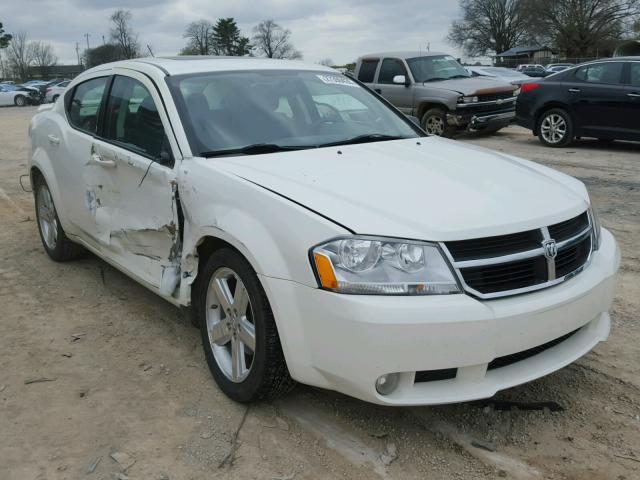 1B3LC56R28N105937 - 2008 DODGE AVENGER SX WHITE photo 1