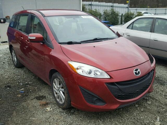 JM1CW2BL3D0151094 - 2013 MAZDA 5 RED photo 1