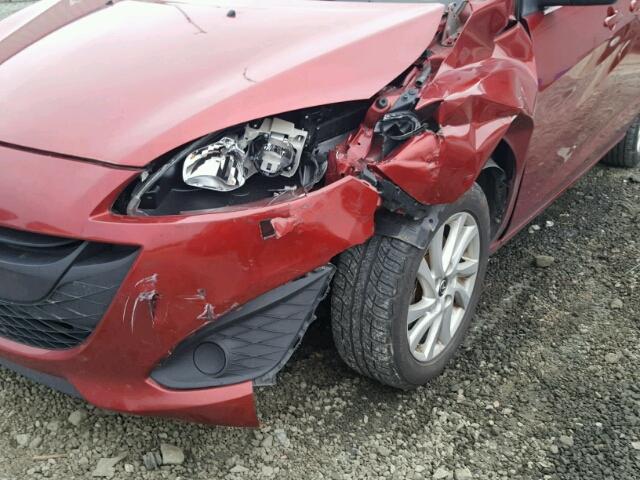 JM1CW2BL3D0151094 - 2013 MAZDA 5 RED photo 9