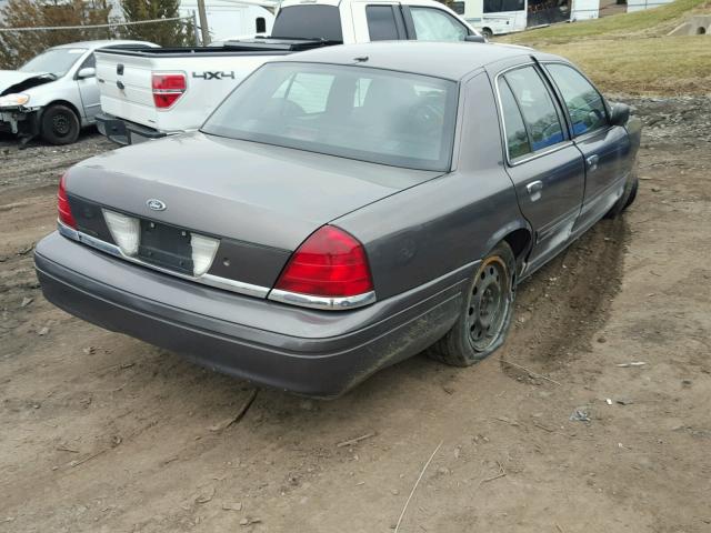 2FAHP71W57X163173 - 2007 FORD CROWN VICT GRAY photo 4