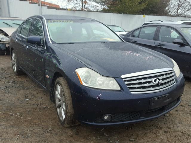 JNKAY01F87M462758 - 2007 INFINITI M35 BASE BLUE photo 1