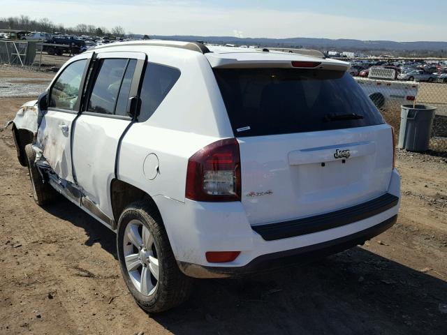 1C4NJDBB8GD778574 - 2016 JEEP COMPASS SP WHITE photo 3
