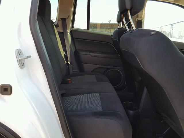 1C4NJDBB8GD778574 - 2016 JEEP COMPASS SP WHITE photo 6