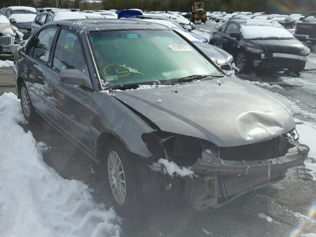 2HGES26775H553748 - 2005 HONDA CIVIC EX ნაცრისფერი ფოტო 1