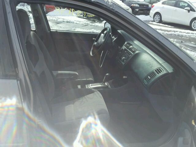 2HGES26775H553748 - 2005 HONDA CIVIC EX ნაცრისფერი ფოტო 5