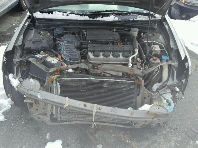 2HGES26775H553748 - 2005 HONDA CIVIC EX ნაცრისფერი ფოტო 7