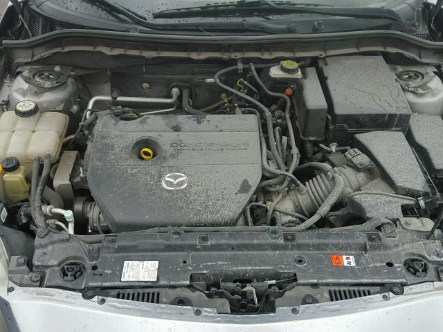 JM1BL1SG8A1199181 - 2010 MAZDA 3 I GRAY photo 7