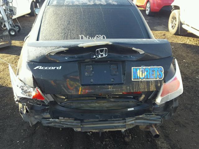 1HGCP26788A118569 - 2008 HONDA ACCORD EX BLACK photo 9