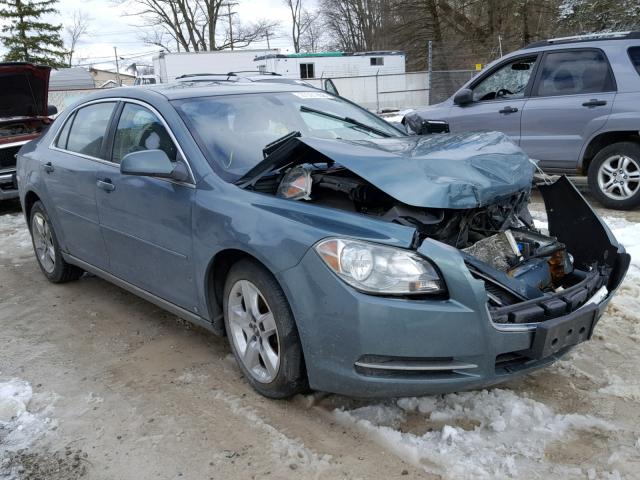 1G1ZH57BX9F224089 - 2009 CHEVROLET MALIBU 1LT GREEN photo 1