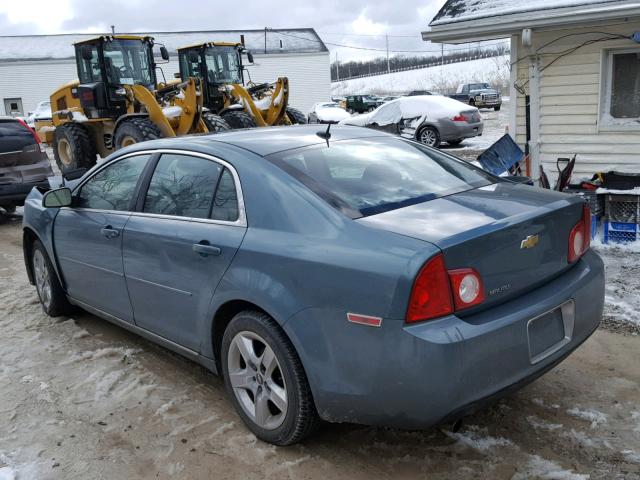 1G1ZH57BX9F224089 - 2009 CHEVROLET MALIBU 1LT GREEN photo 3