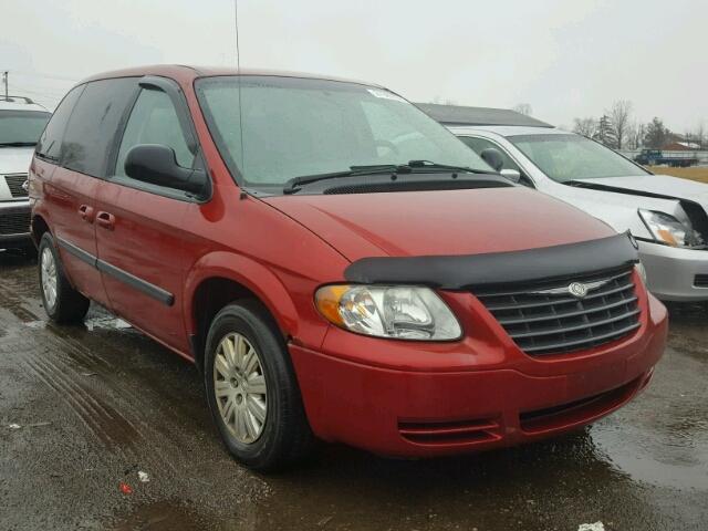 1A4GP45R46B748542 - 2006 CHRYSLER TOWN & COU RED photo 1