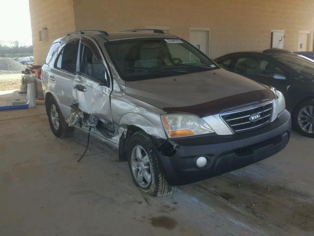 KNDJC735085811100 - 2008 KIA SORENTO EX SILVER photo 1