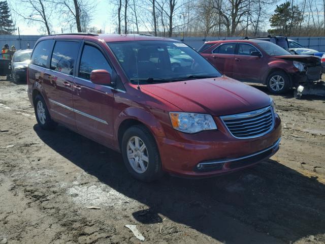 2C4RC1BG7CR382780 - 2012 CHRYSLER TOWN & COU RED photo 1