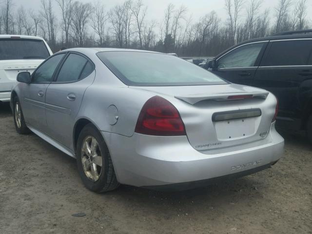 2G2WP522451346912 - 2005 PONTIAC GRAND PRIX GRAY photo 3