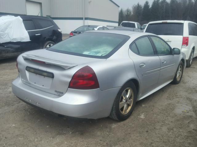 2G2WP522451346912 - 2005 PONTIAC GRAND PRIX GRAY photo 4