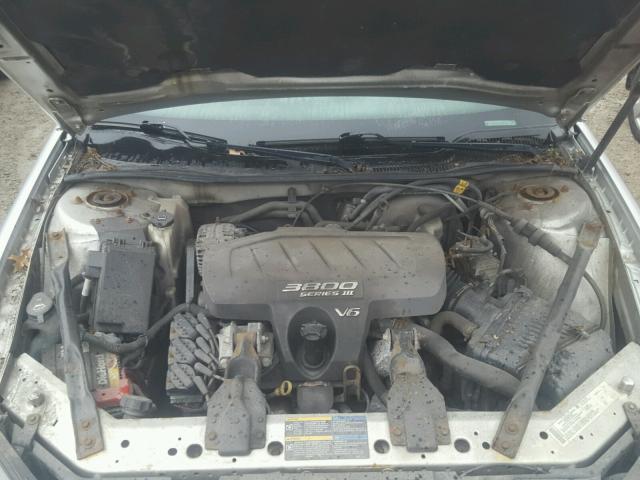 2G2WP522451346912 - 2005 PONTIAC GRAND PRIX GRAY photo 7