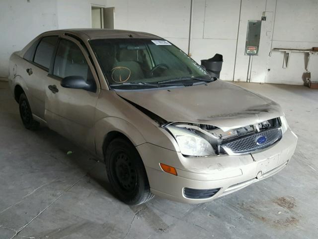 1FAFP34N47W344876 - 2007 FORD FOCUS ZX4 TAN photo 1