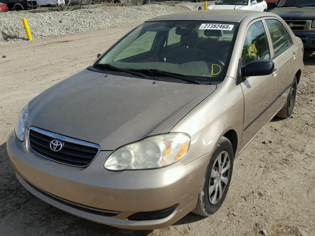 1NXBR32E08Z976708 - 2008 TOYOTA COROLLA CE TAN photo 2