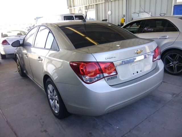 1G1PA5SH6E7368069 - 2014 CHEVROLET CRUZE LS GOLD photo 3