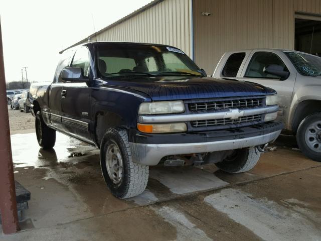 2GCEK19T1X1298155 - 1999 CHEVROLET SILVERADO BLUE photo 1