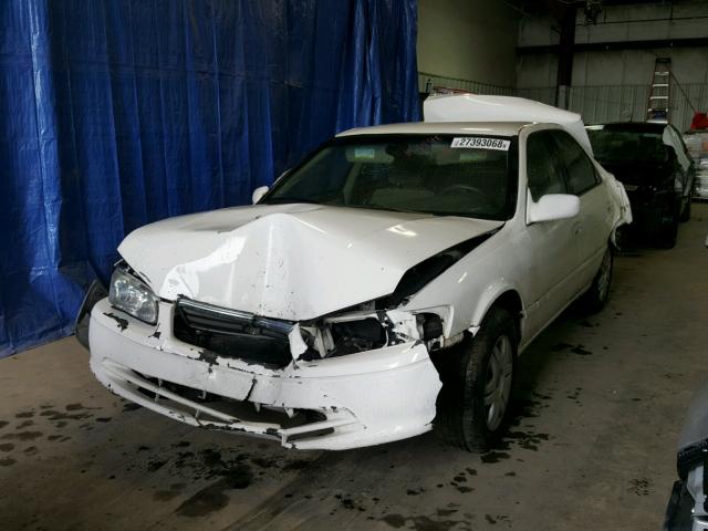 4T1BG22K81U763498 - 2001 TOYOTA CAMRY CE WHITE photo 2