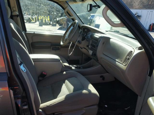 1FMZU67K25UA88129 - 2005 FORD EXPLORER S GRAY photo 5