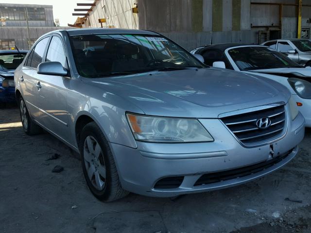 5NPET46C89H487339 - 2009 HYUNDAI SONATA GLS SILVER photo 1