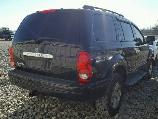 1D4HB58N24F202872 - 2004 DODGE DURANGO LI BLACK photo 4