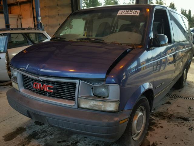 1GDDL19W3TB502639 - 1996 GMC SAFARI XT BLUE photo 2